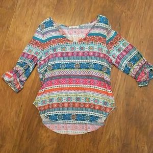 Bohemian style blouse